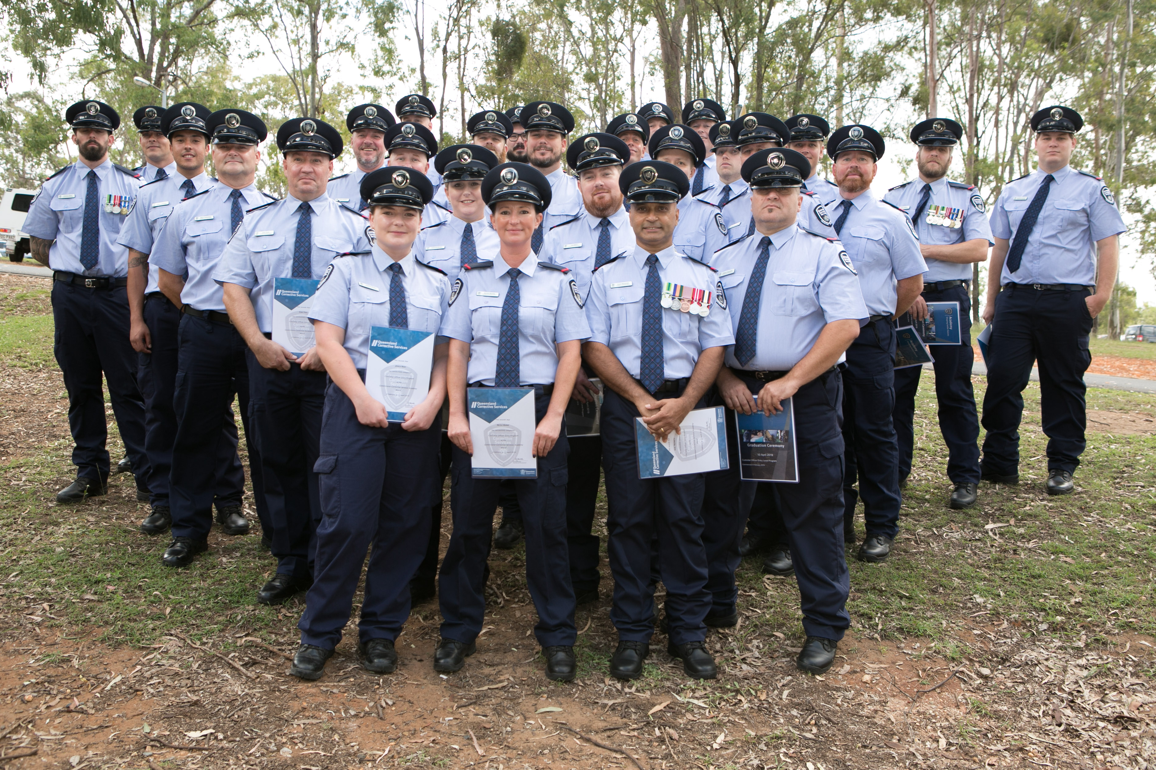 Queensland Corrective Services Twentyseven new custodial officers to