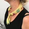 Community service workers sew cool neckties for bushfire volunteers