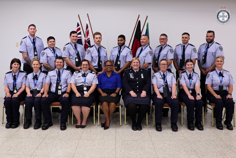 Queensland Corrective Services New correctional officers join the