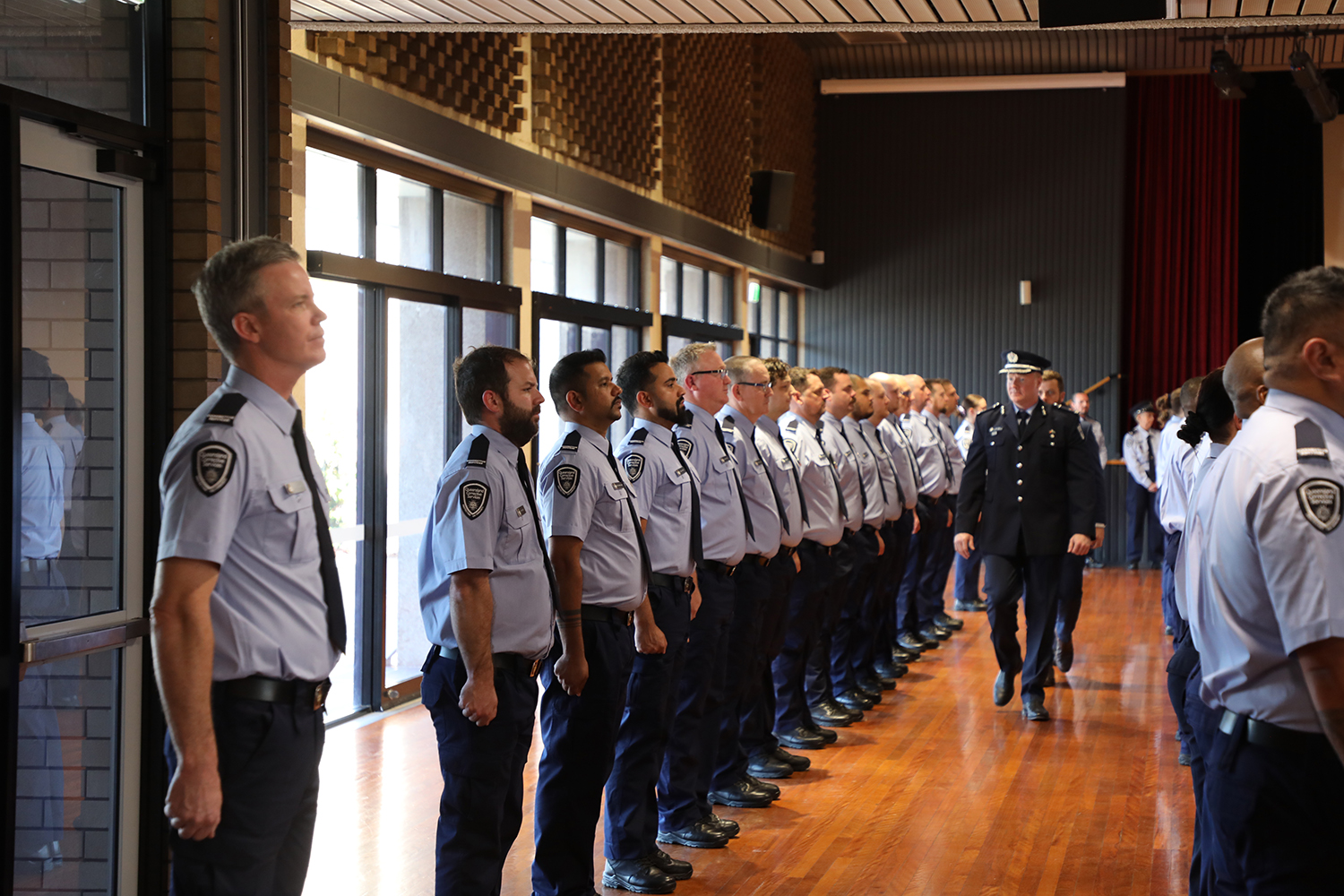 Lvcc Graduation Parade Inspection