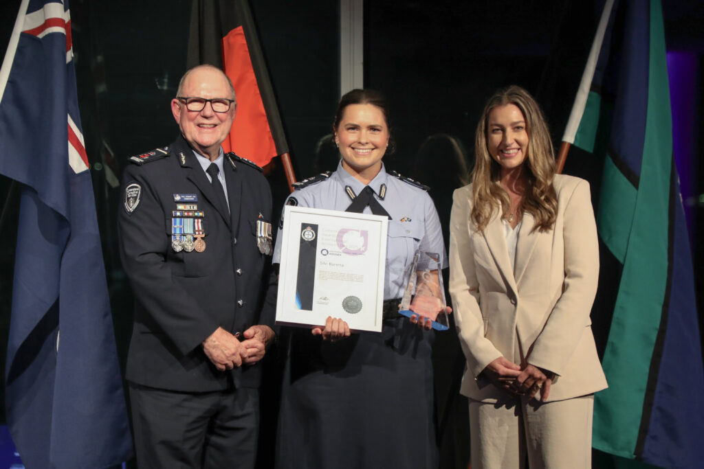Outstanding emerging female leader award silvi baretta