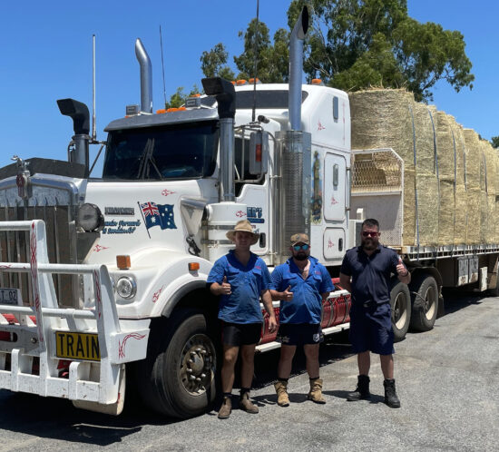 Clermont Hay Donation