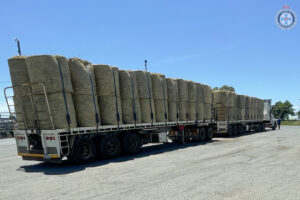 Clermont Hay Donation