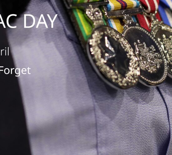 Anzac Day slider (Medals) Landscape